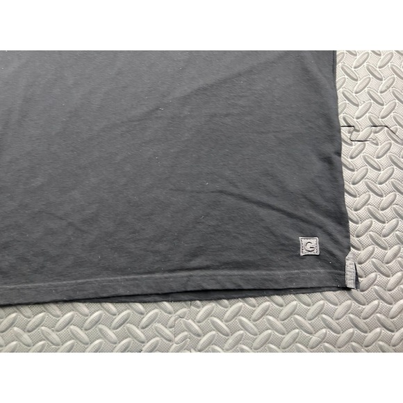 GUESS Jeans Shirt Adult Large Black Short Sleeve Outdoor Casual Preppy Men's - Picture 5 of 11